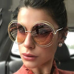 Newest Round Oversized Sunglasses
