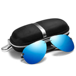 Metal Frame Mirror Lens Sunglasses