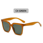 Designer Retro Rectangle Sunglasses