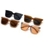 Designer Retro Rectangle Sunglasses