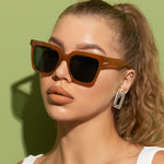 Designer Retro Rectangle Sunglasses