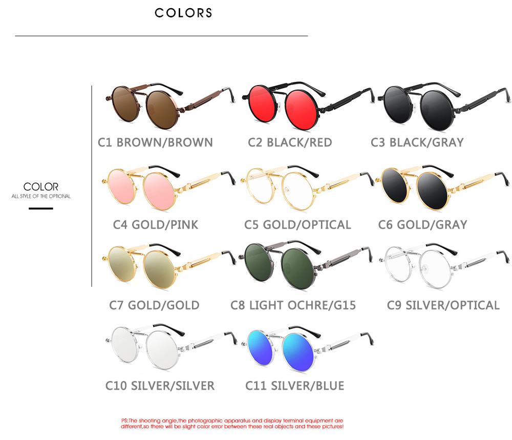 Vintage Punk Style Sunglasses