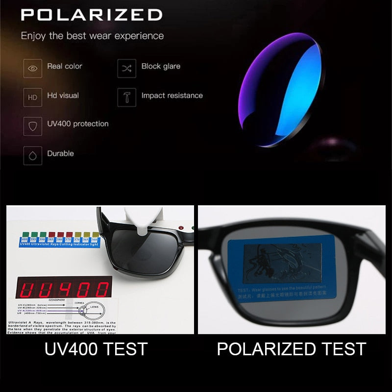 Fashion Square Polarized Sunglasses