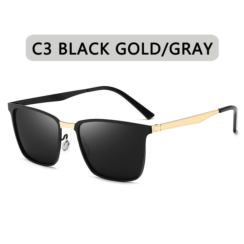 Driving Square Frame Sunglasses