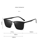 Driving Square Frame Sunglasses