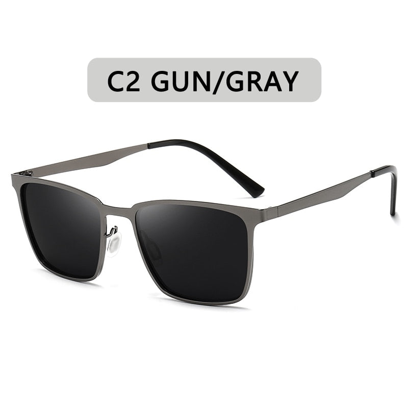 Driving Square Frame Sunglasses