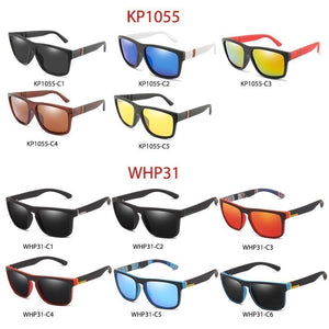 Square Vintage Polaroid Sunglasses