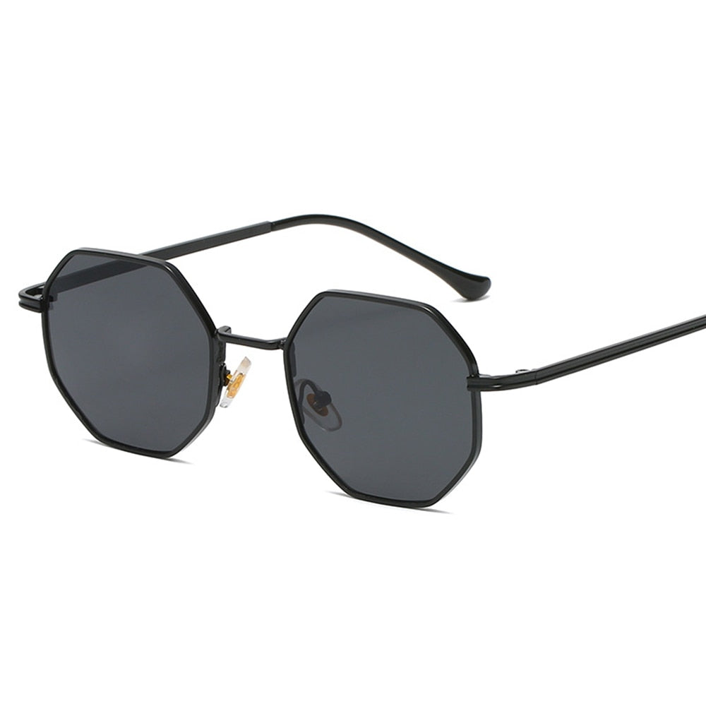 Octagon Metal Sunglasses