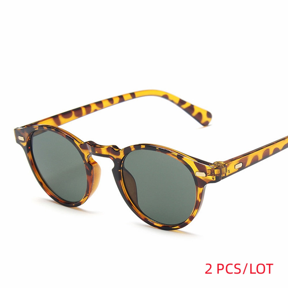 Vintage Oval Sunglasses