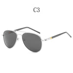 Square Vintage Polaroid Sunglasses