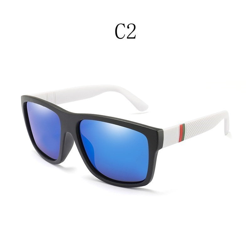 Square Vintage Polaroid Sunglasses