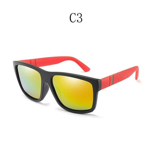 Square Vintage Polaroid Sunglasses
