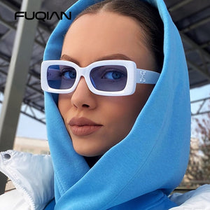Luxury Brand Design Square Sunglasses