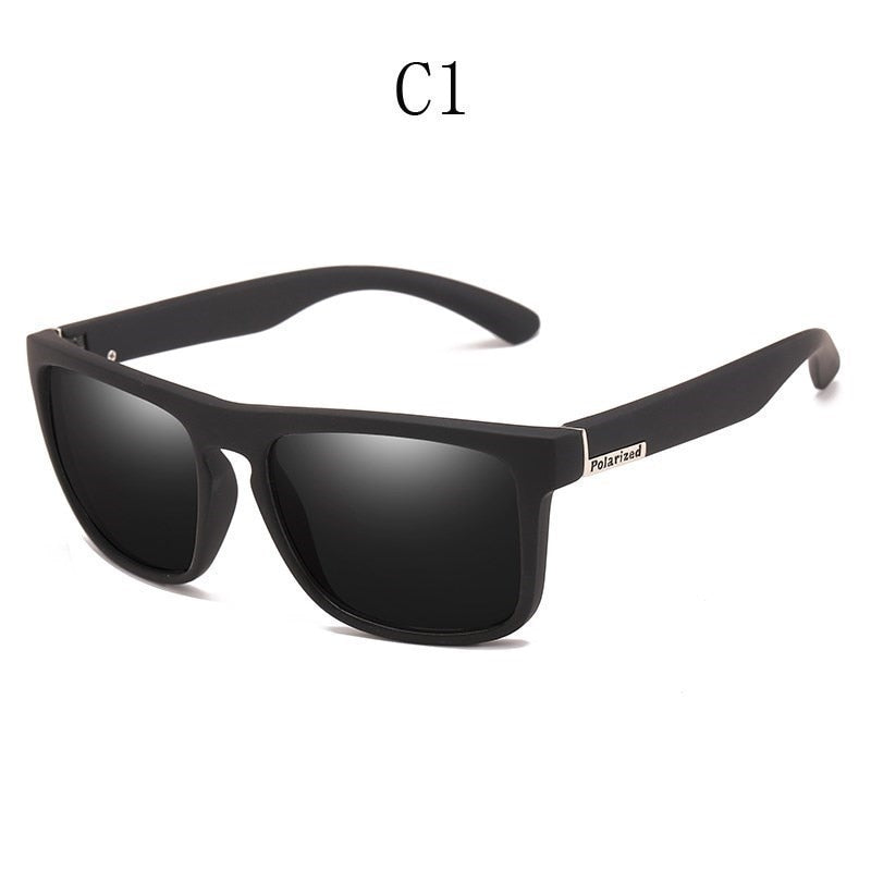 Square Vintage Polaroid Sunglasses