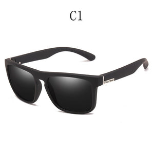 Square Vintage Polaroid Sunglasses