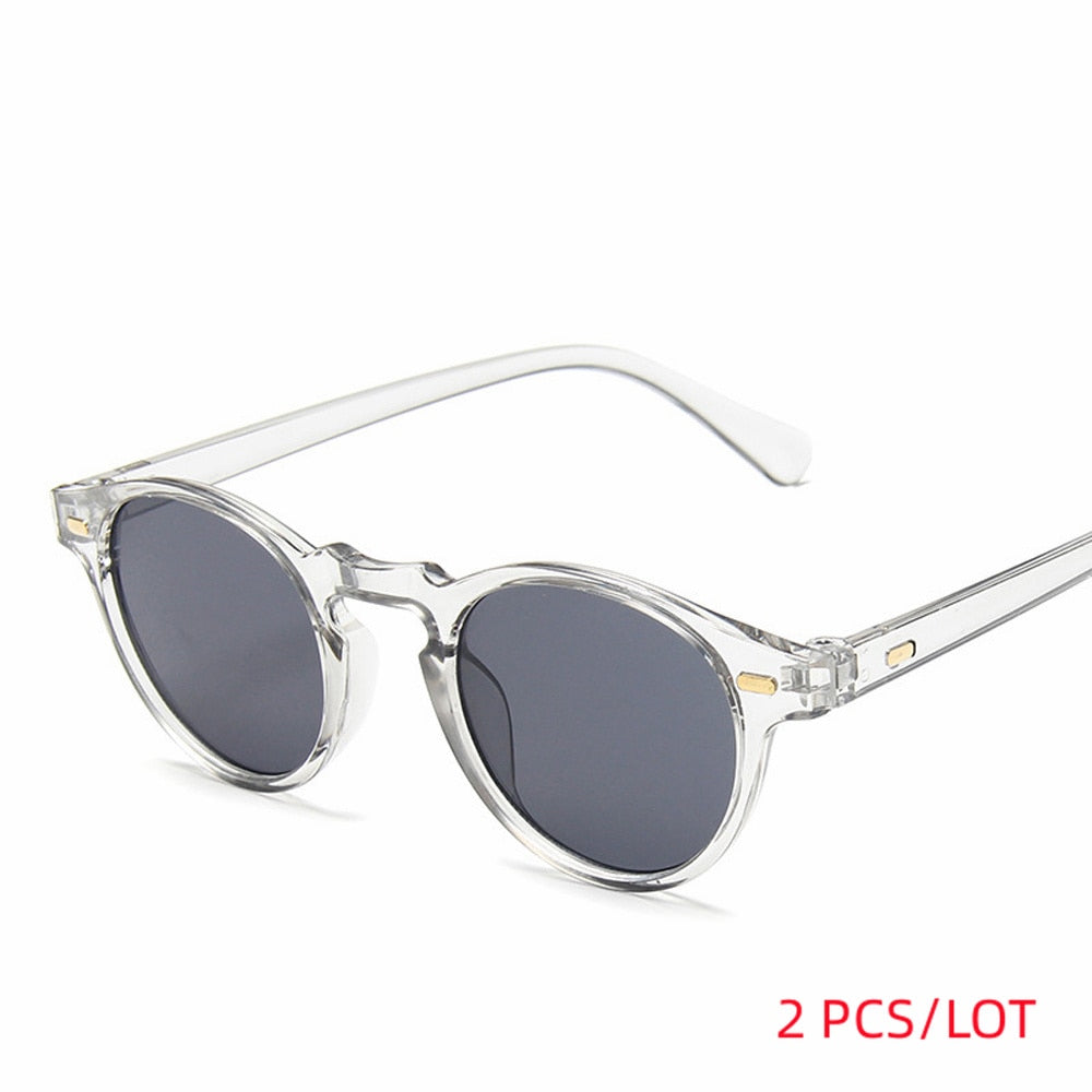 Vintage Oval Sunglasses