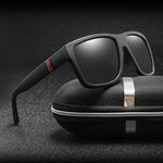 Square Vintage Polaroid Sunglasses