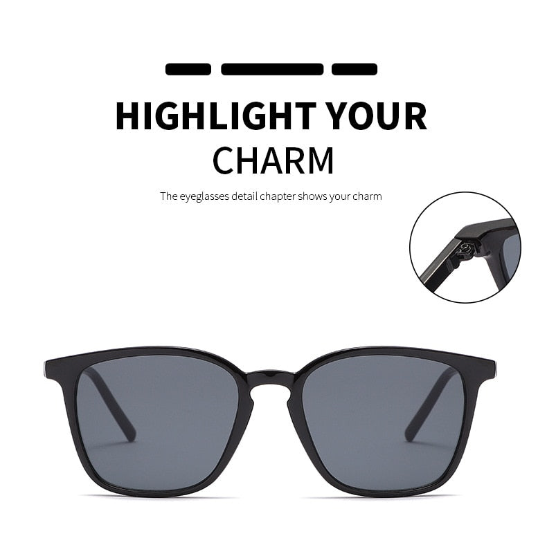 Retro Rectangle Sunglasses