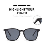 Retro Rectangle Sunglasses