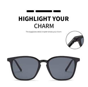 Retro Rectangle Sunglasses