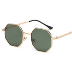 Octagon Metal Sunglasses