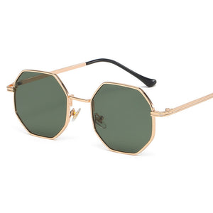 Octagon Metal Sunglasses
