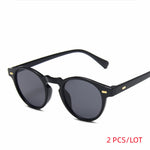 Vintage Oval Sunglasses