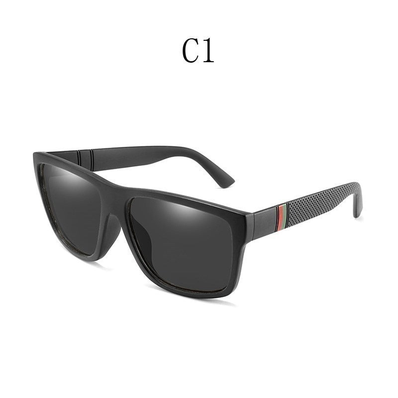 Square Vintage Polaroid Sunglasses