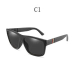 Square Vintage Polaroid Sunglasses