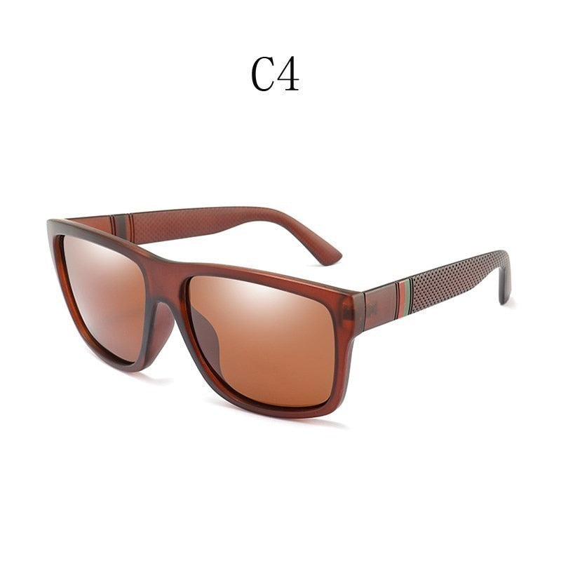 Square Vintage Polaroid Sunglasses