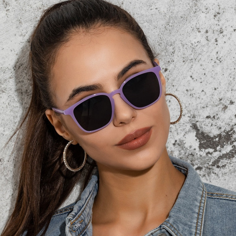 Retro Rectangle Sunglasses